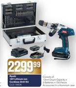 Ryobi 18V Lithium-ion Cordless Drill Kit CLD-1860K