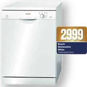 Bosch White Dishwasher