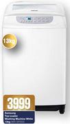 Samsung 13Kg Top Loader Washing Machine White