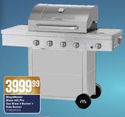 Megamaster Blaze 400 Pro Gas Braai 4 Burner + Side Burner FSBG0034