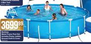 Bestway Metal Frame Pool Set