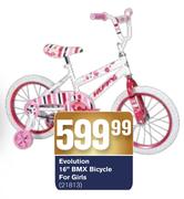 Evolution 16" BMX Bicycle For Girls