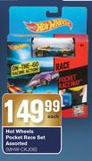 Hot Wheels Pocket Race Set Assorted MHW-CKJ08-Each
