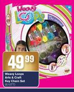 Weavy Loops Arts And Craft Key Chain Set