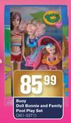 Buoy Doll Bonnie And Family Pool Play Set