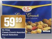 De Vries Classic Crunch Assorted Biscuits Selection-1Kg