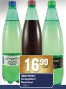 Appletiser/Grapetiser/Peartiser-1.25Ltr Each