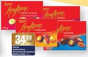 Beacib Anytime Boxes Braai/Almonds/Hazelnuts Medley Of Nuts-150g