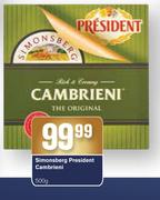 Simonsberg President Cambrieni-500g