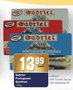 Gabriel Portuguese Sardines-120g Each