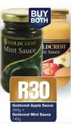 Goldcrest Apple Sauce-360g + Goldcrest Mint Sauce-140g