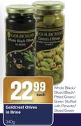Goldcrest Olives In Brine-340g Each