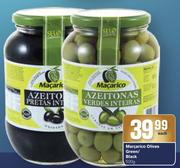 Marcarico Olives Green/Black-520g Each
