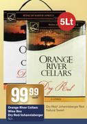 Orange River Cellars Wine Box Dry Red/Johannisberger-5Ltr