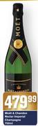 Moet And Chandon Nectar Imperial Champagne-750ml