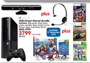 XBOX 360 4GB Kinect Marvel Bundle-Per Bundle