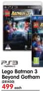 PS3 Lego Batman 3 Beyond Gotham