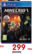 PS4 Minecraft