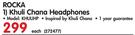 Rocka Khuli Chana Headphones KHULIHP