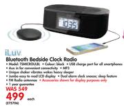 iLuv Bluetooth Beside Clock Radio TSMICROULBL