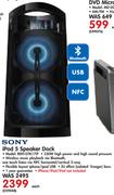 Sony iPod 5 Speaker Dock RDH-GTK17iP