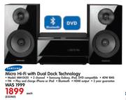 Samsung Micro HiFi With Dual Dock Technology MM-E430