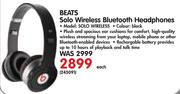 Beats Solo Wireless Bluetooth Headphones SOLO WIRELESS