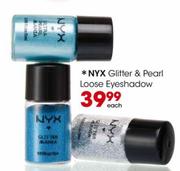 NYX Glitter & Pearl Loose Eyeshadow-each