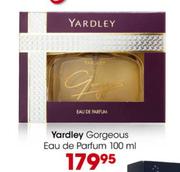 Yardley Gorgeous Eau de Parfum-100ml