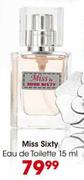 Miss Sixty Eau de Toilette-15ml
