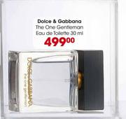 Dolce & Gabbana The One Gentleman Eau de Toilette 30ml