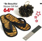 Be Beautiful Slipper Gift Set