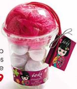 Loki Plastic Cup With Bath Bombs & Sponge