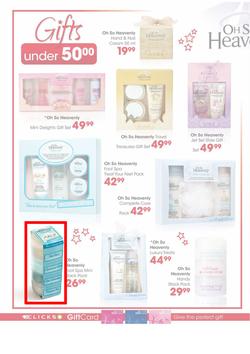 Clicks Christmas Gifts (1 Nov - 24 Dec), page 18