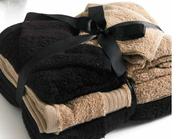 Clicks Home Black & Stone Towel Pack-6Pcs.