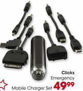 Clicks Emergency Mobile Charger Set