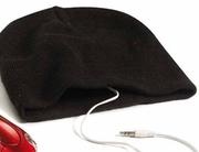Clicks Knitted Hat With Headphones