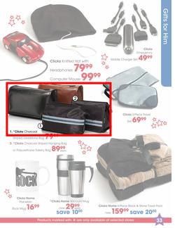 Clicks Christmas Gifts (1 Nov - 24 Dec), page 33