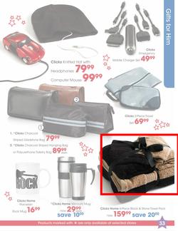 Clicks Christmas Gifts (1 Nov - 24 Dec), page 33