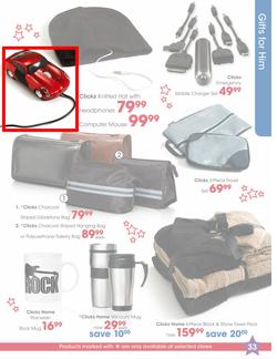 Clicks Christmas Gifts (1 Nov - 24 Dec), page 33