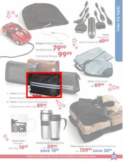 Clicks Christmas Gifts (1 Nov - 24 Dec), page 33