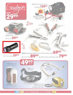 Clicks Christmas Gifts (1 Nov - 24 Dec), page 34