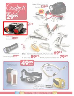 Clicks Christmas Gifts (1 Nov - 24 Dec), page 34