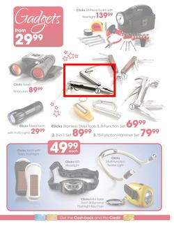Clicks Christmas Gifts (1 Nov - 24 Dec), page 34