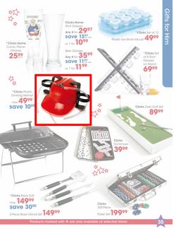 Clicks Christmas Gifts (1 Nov - 24 Dec), page 35