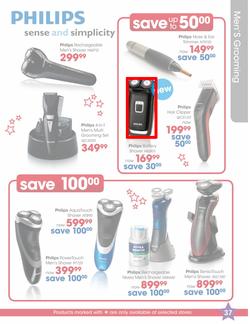 Clicks Christmas Gifts (1 Nov - 24 Dec), page 37