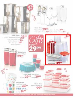 Clicks Christmas Gifts (1 Nov - 24 Dec), page 54