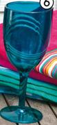 Clicks Home Acrylic Wine Glass