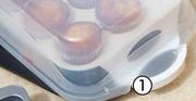 Clicks Home 24 Cupcake Caddy