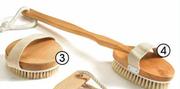 Clicks Home Wooden Accessories Back Brush